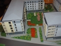 Makieta osiedla mieszkaniowego Eolian Park w Warszawie, widok 1