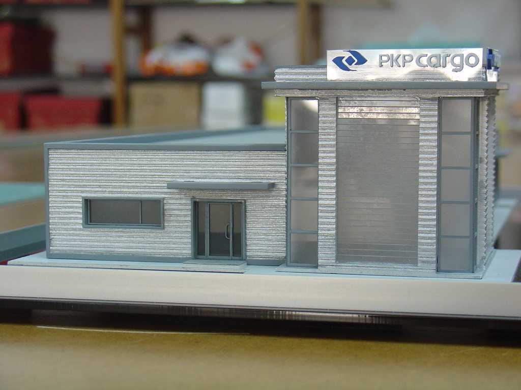 Makieta - budynek biurowy PKP Cargo, widok 6