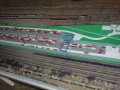 Makieta - terminal kontenerowy PKP Cargo, widok 1