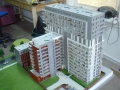 Makieta - Apartamentowiec Skierniewicka City, widok 2